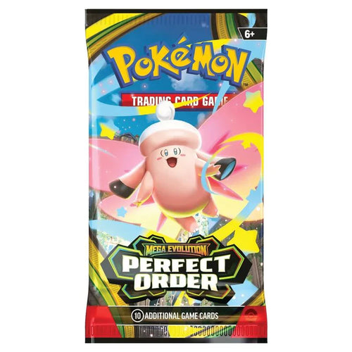 Pokemon TCG Mega Evolution 'Perfect Order' Half Booster Box (18 Packs)