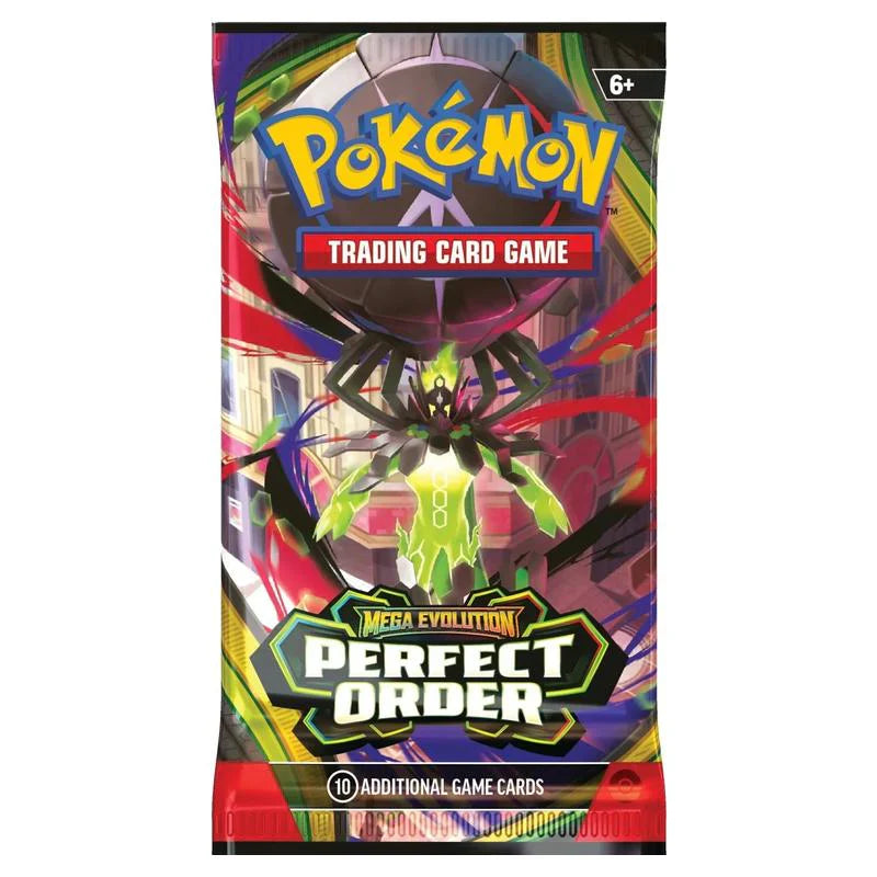 Pokemon TCG Mega Evolution 'Perfect Order' Half Booster Box (18 Packs)