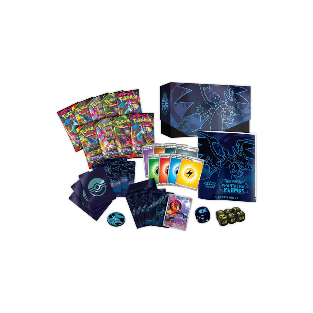 Pokemon TCG Mega Evolution Phantasmal Flames Elite Trainer Box