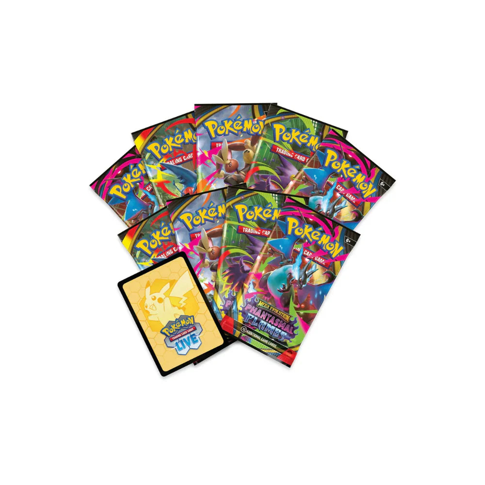Pokemon TCG Mega Evolution Phantasmal Flames Elite Trainer Box