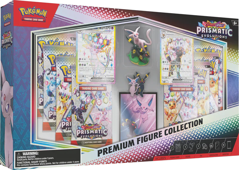 Pokemon TCG Prismatic Evolutions Premium Figure Collection