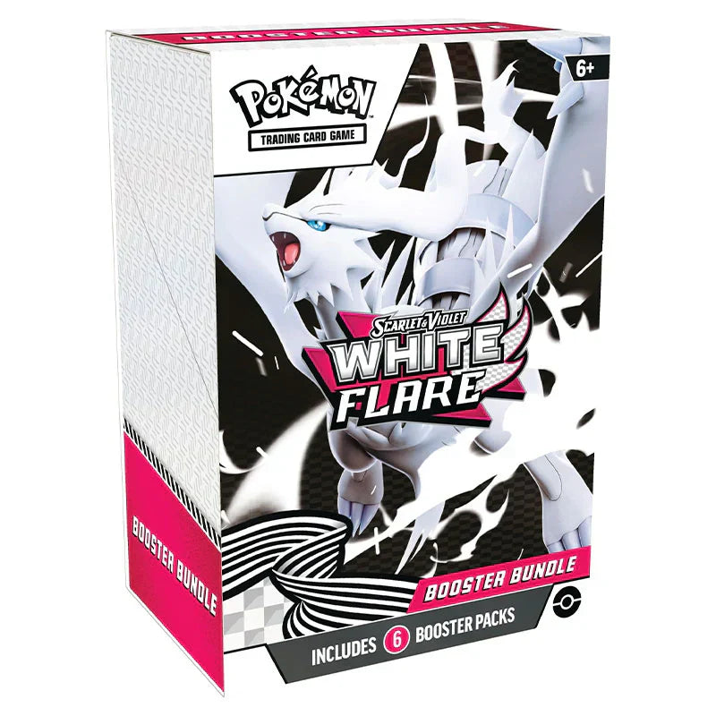 Pokemon TCG Scarlet & Violet White Flare Booster Bundle (6 Packs)