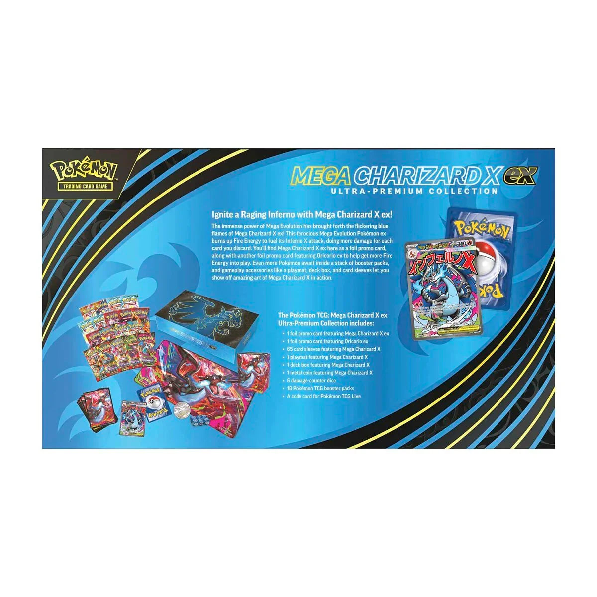 Pokemon TCG Mega Charizard X EX Ultra Premium Collection